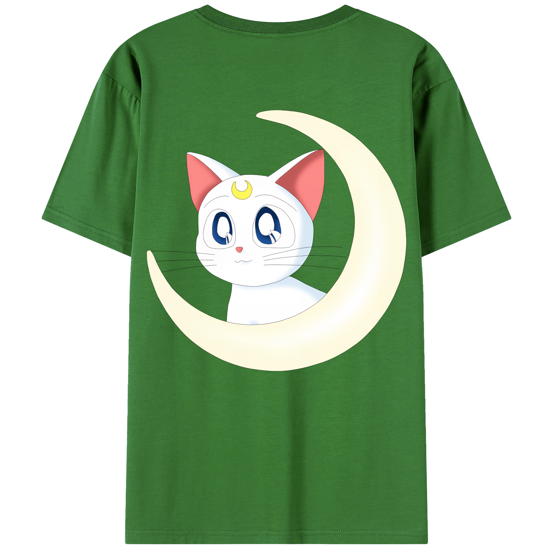 （画像用） 美少女戦士セーラームーン Sailor Moon レディース半袖Tシャツ(バックプリント)